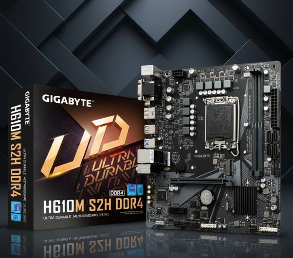 GIGABYTE H610M S2H DDR4 Micro ATX Motherboard